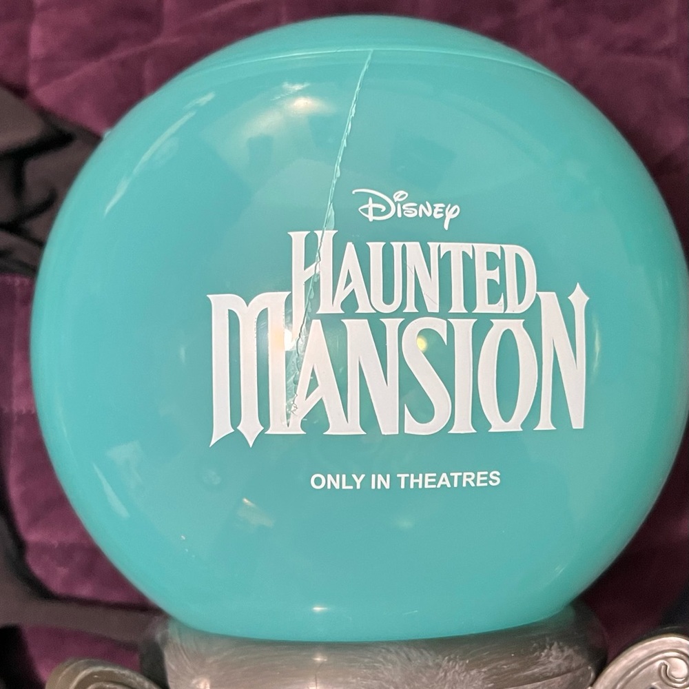 Disney Haunted Mansion crystal ball popcorn bowl